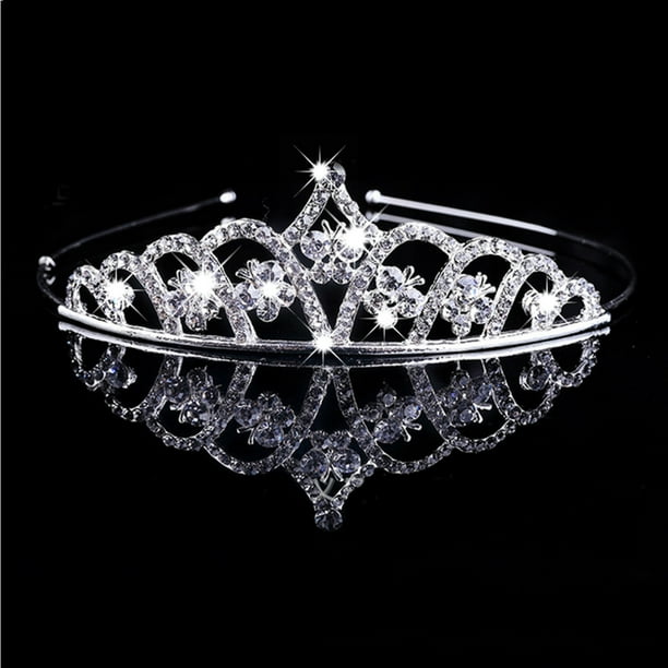 Bridal Wedding Princess Rhinestone Crystal Tiara Hair Band Prom Crown Headband